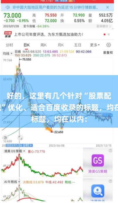 好的，这里有几个针对“股票配资常识”优化、适合百度收录的标题，均在以内：